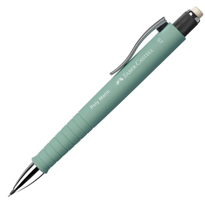 Portamine Poly Matic - mina 0.7 mm - Fusto Verde Menta - Faber-Castell
