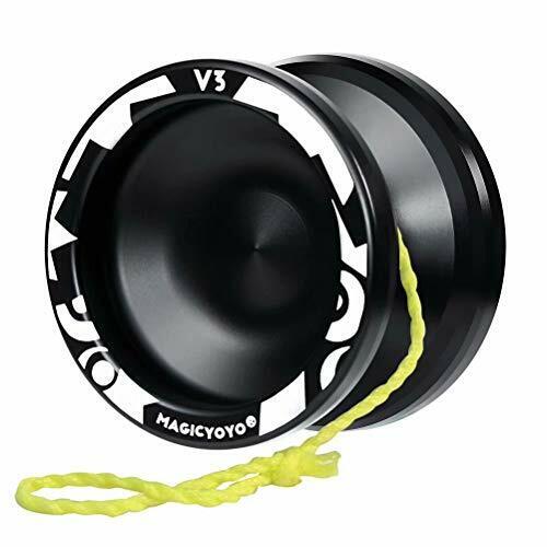 Magic Yoyo Professional Yoyo Metal Yoyo V3 reattivo, Cuscinetto Yoyo di (q6C)