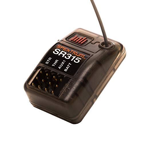 Spektrum-SPMSR315 Spektrum Ricevitore SR315 a 3 canali, 2,4 GHz, Colore (p9J)