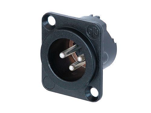 Neutrik NC3MD-LX-HA-BAG. Dlx Serie XLR Spinotto Maschio