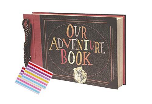 PELLYDA Album Fotografico Fai-da-Te Our Adventure Book Scrapbook,29x19cm (G4W)