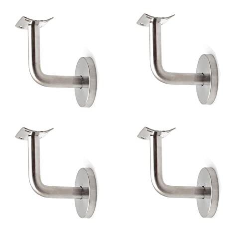 4 Pezzi Corrimano, Supporto Corrimano, Corrimano Scale, per la Protezione (u9x)