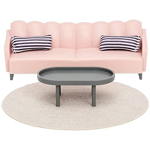 Lundby- Set Soggiorno Basic Pranzo, 60-3065-00 (e0v)