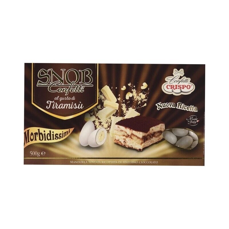 CONFETTI CRISPO SNOB TIRAMISÙ 500 GR.