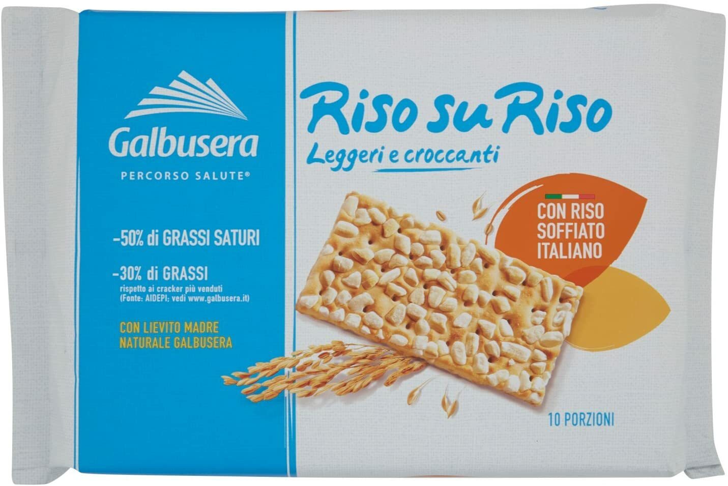 Galbusera Riso su Riso Crackers, 380g
