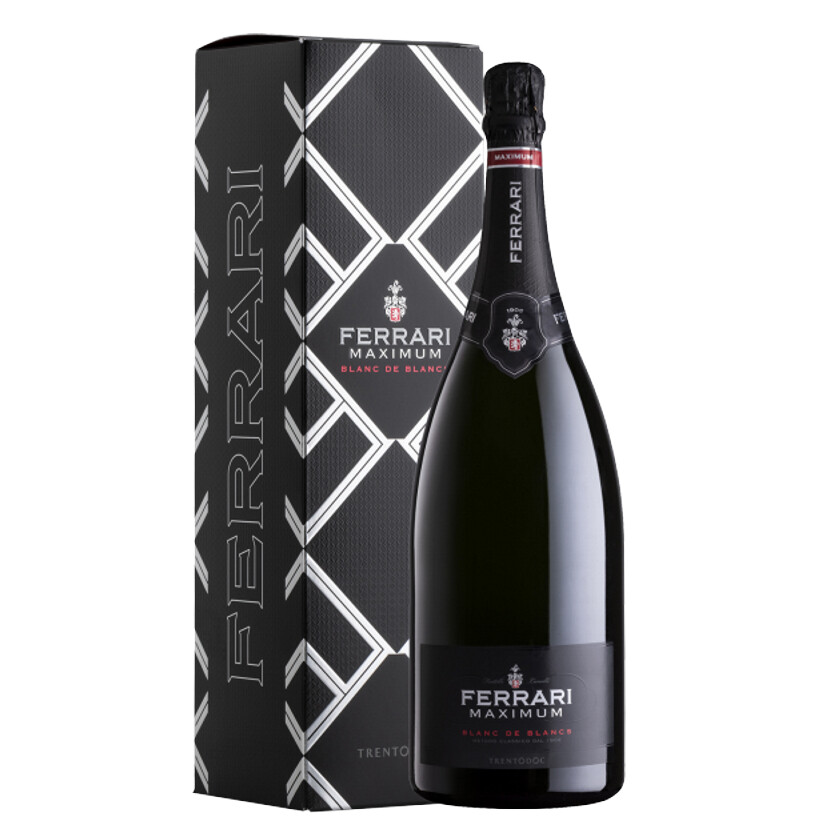 MAXIMUM Brut TRENTO Doc Magnum Confezione Magnum Ferrari NV 75 cl.