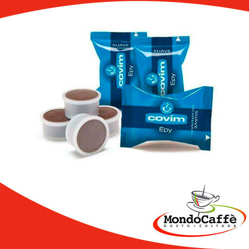100 Capsule Cialde caffè Covim SUAVE DEK compatibili con Lavazza Espr Point