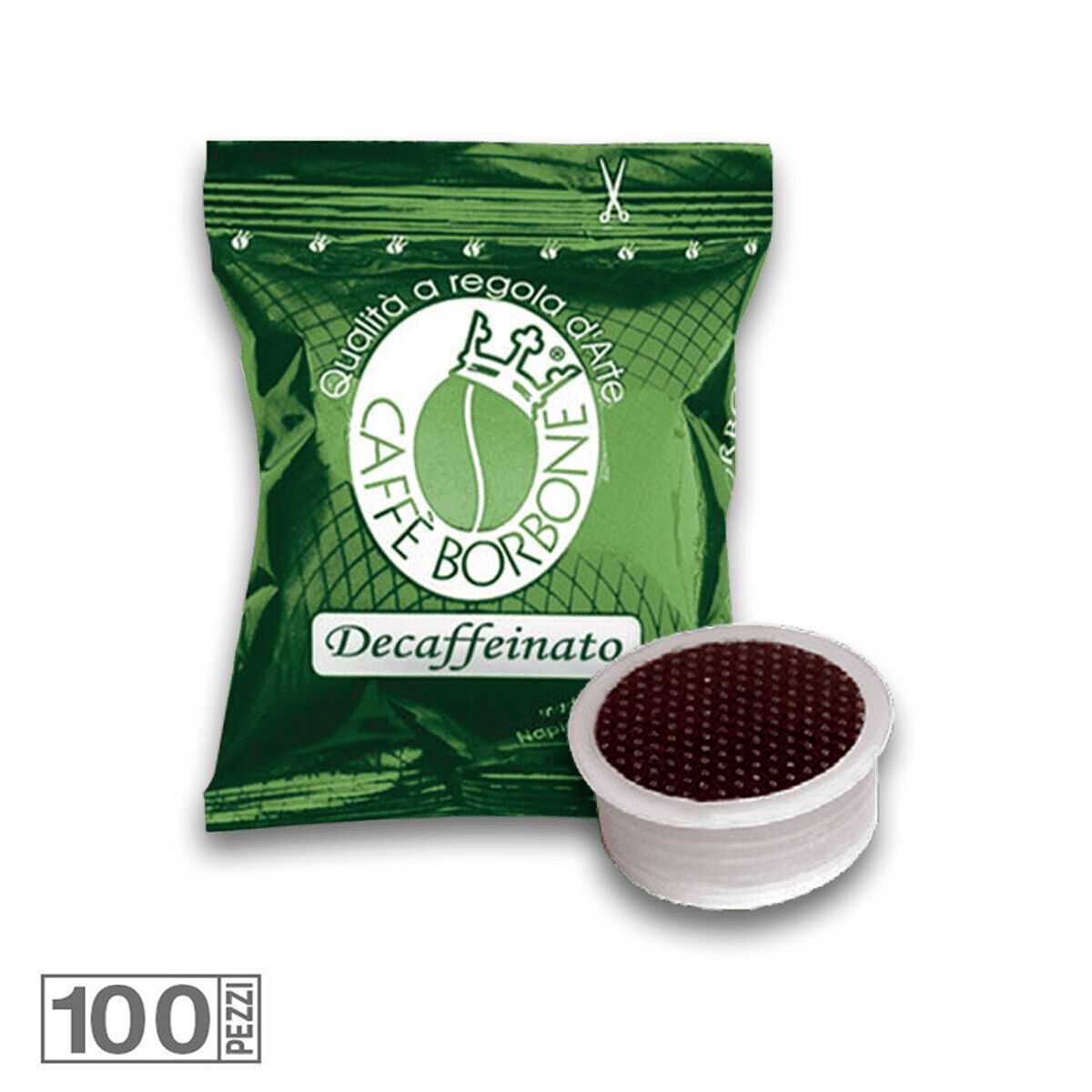 50 CAPSULE CAFFE' BORBONE MISCELA DEK COMPATIBILE LAVAZZA ESPRESSO POINT SC0