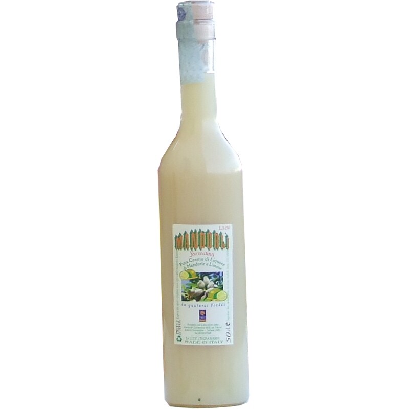 Crema mandorla e Limone 17% -  - Bottiglia da 1 Litri