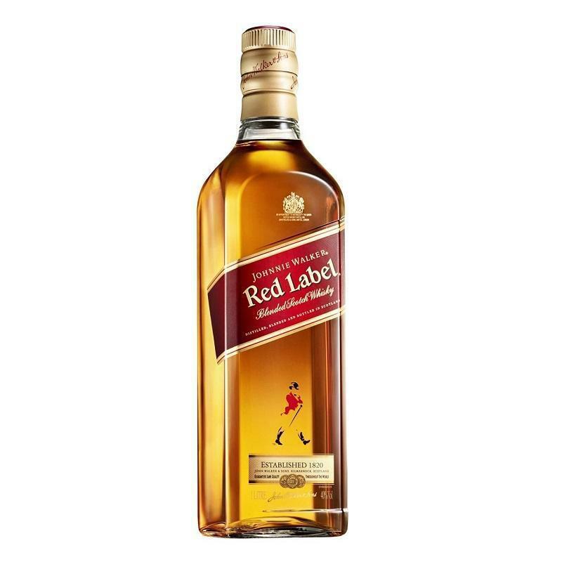 JOHNNIE WALKER RED LABEL 1 LITRO