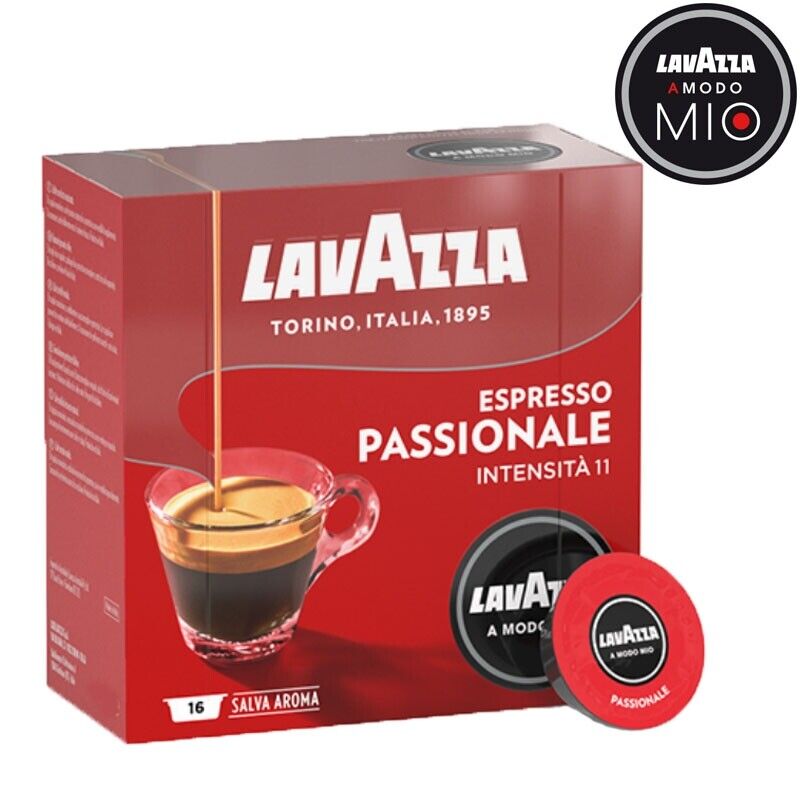 A Modo Mio Espresso Passionale  16 capsule - LavAzza