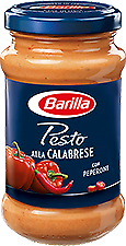 PESTO ALLA CALABRESE BARILLA PEPERONCINO ITALIANO GRANA PECORINO DOP SUGHI 190gr