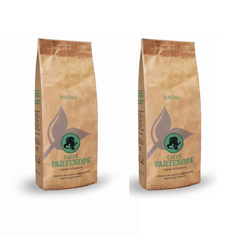 Caffè Partenope Macinato 500 Gr. - Cartone 12 Pezzi ( 6 Kg )