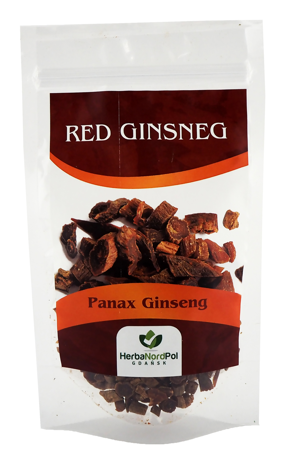 Ginseng Rosso, Ginseng Coreano, Ginseng Panax, Affettato, Radici 100G
