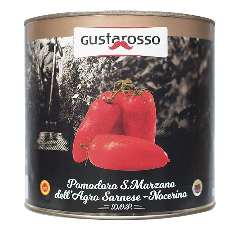 Pomodoro San Marzano DOP dell'Agro-Sarnese Nocerino Gr. 2550 - Gustarosso