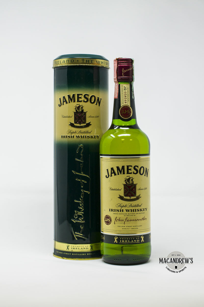 Irish Whiskey JAMESON con Tubo in Latta