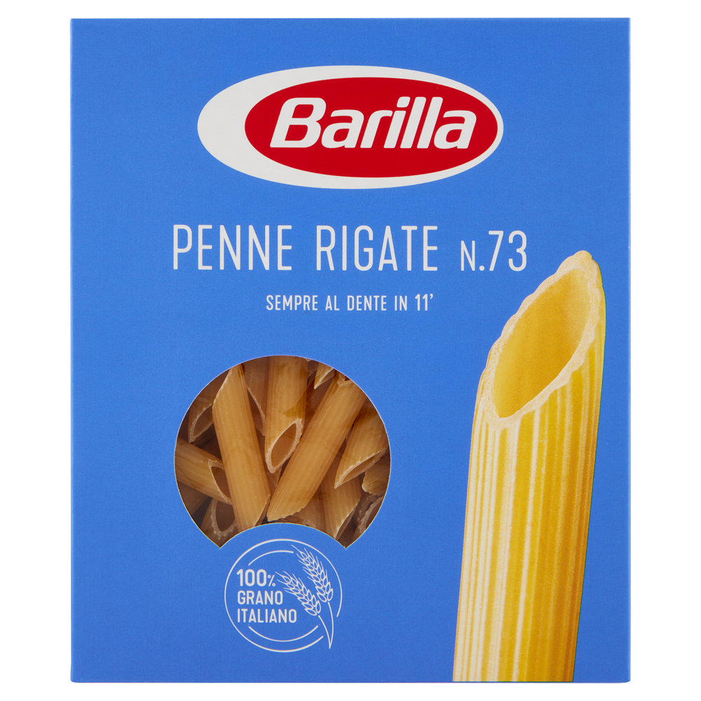 4X PASTA BARILLA PENNE RIGATE N73  PASTA DI SEMOLA DI GRANO DURO ITALIANO 4x500g