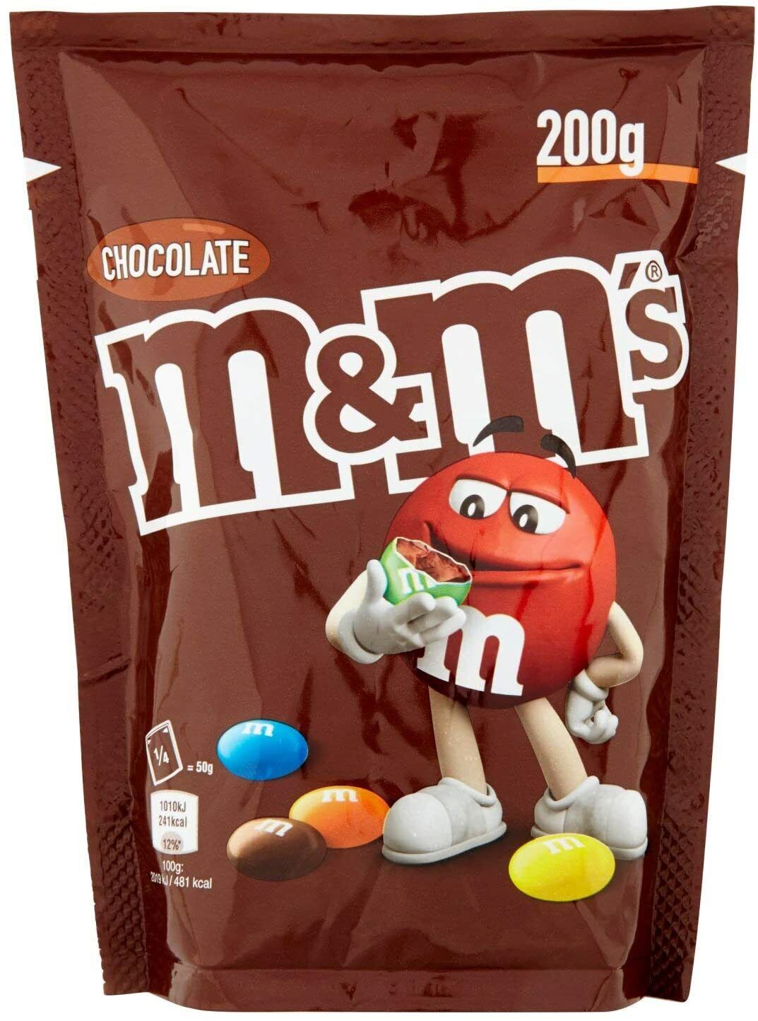 M&M's Choco 200 g Set (12)