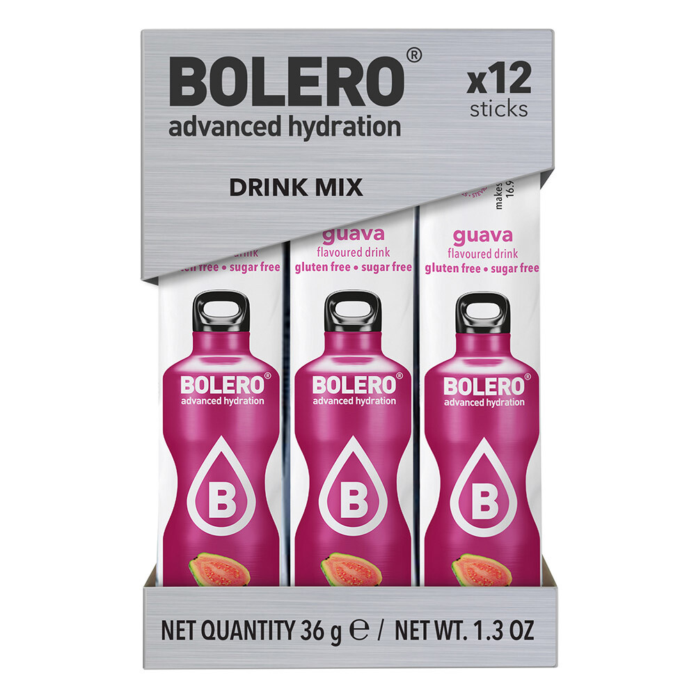 BOLERO Drinks - bevanda 12 sticks da 3g - GUAVA