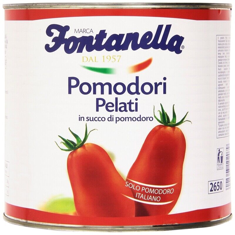 POMODORI PELATI 3 Kg Easy Open - Cartone 6 Pezzi