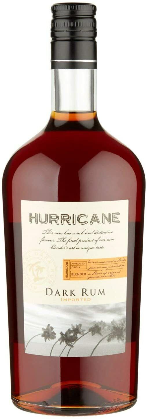 Hurricane Rum Dark Hurricane, 100cl