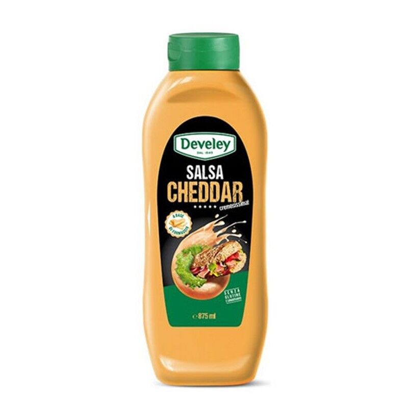 SALSA CHEDDAR 875 ml - Cartone 8 Pezzi