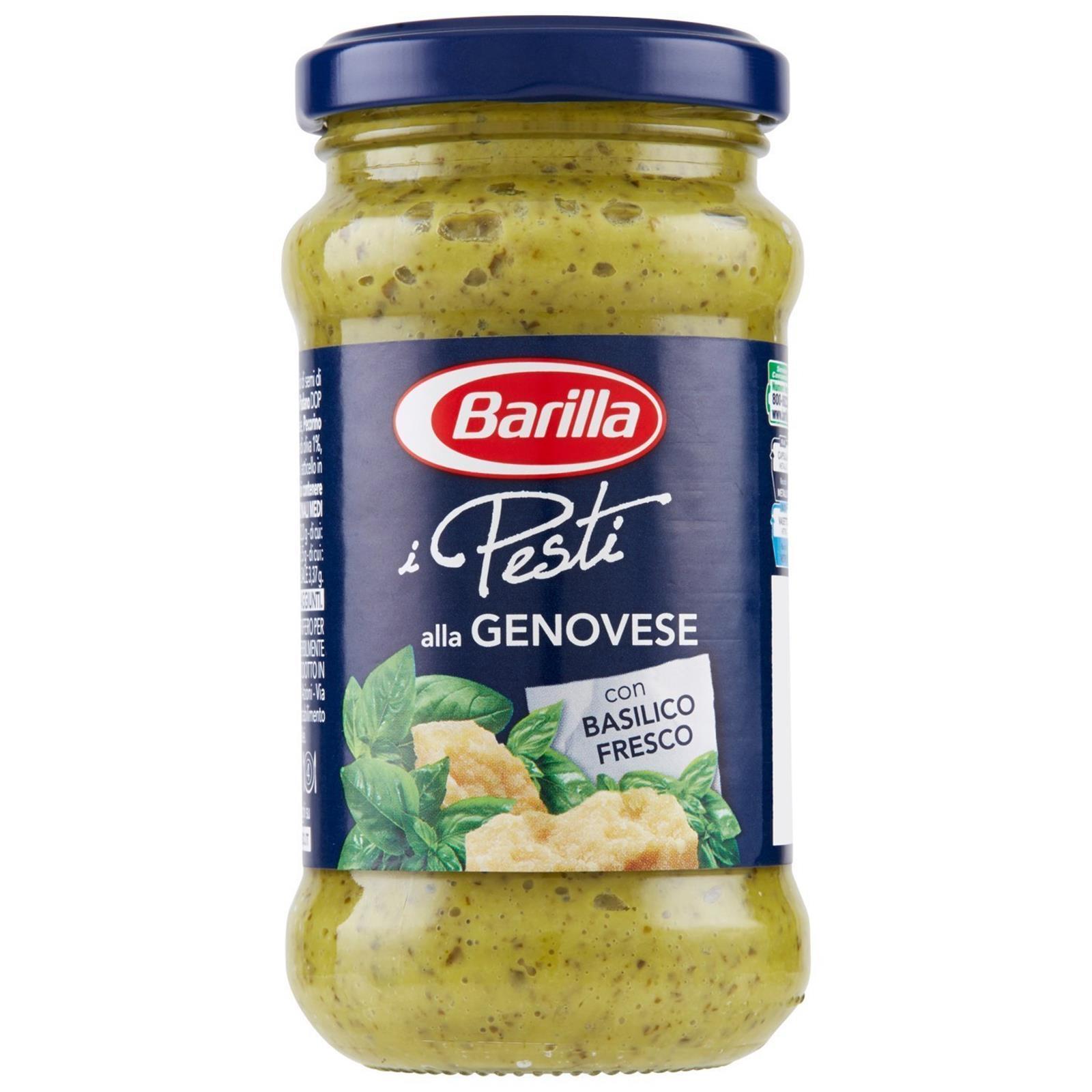 I PESTI BARILLA PESTO ALLA GENOVESE CLASSICO VASETTO 190 GR SUGO PASTA SUGHI