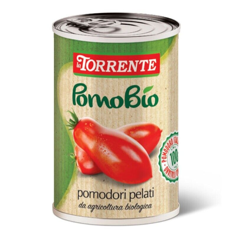 Pomodori Pelati da Agricoltura Biologica PomoBio 500g  - La Torrente - 24  Pezzi