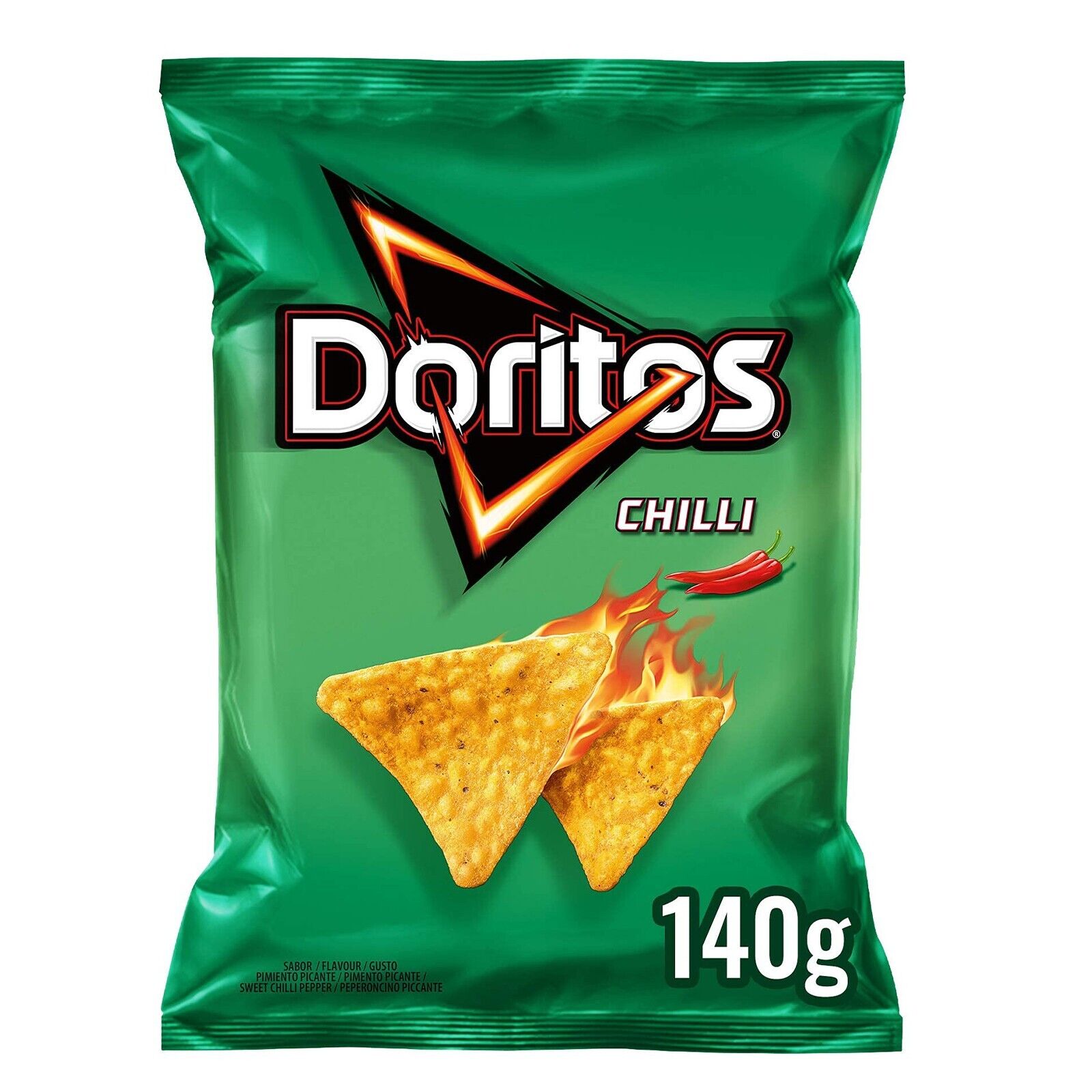 Doritos Chilli Chips Gusto Piccante Busta da 140 grammi