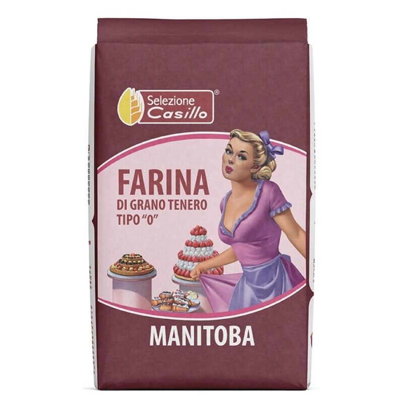 Farina Manitoba - Selezione Casillo  1kg - Cartone da 10  Pezzi