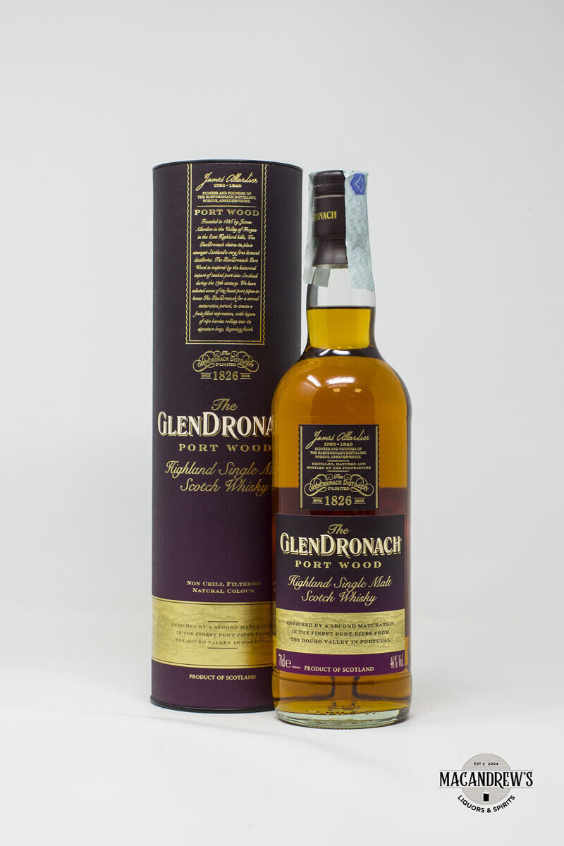 Scotch Whisky THE GLENDRONACH Port Wood con Tubo