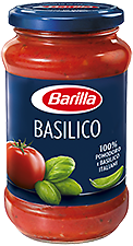 SUGO AL BASILICO BARILLA BASILICO POMODORO 100% ITALIANO SALSA SUGHI PASTA 400 g