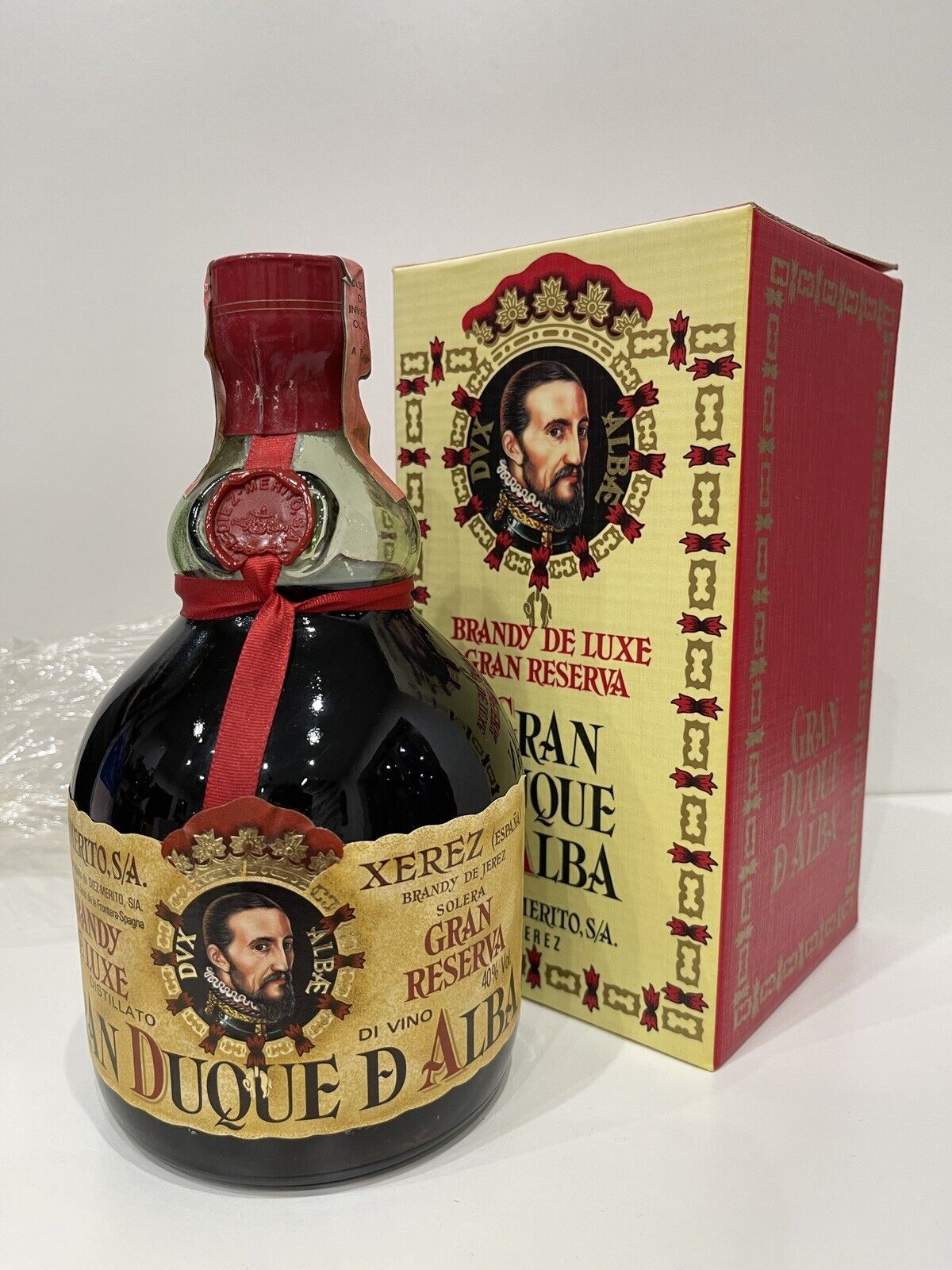 BRANDY DE LUXE GRAN RESERVA GRAN DUQUE D'ALBA DIEZ MERITO-XEREZ 75CL 40% VINTAGE