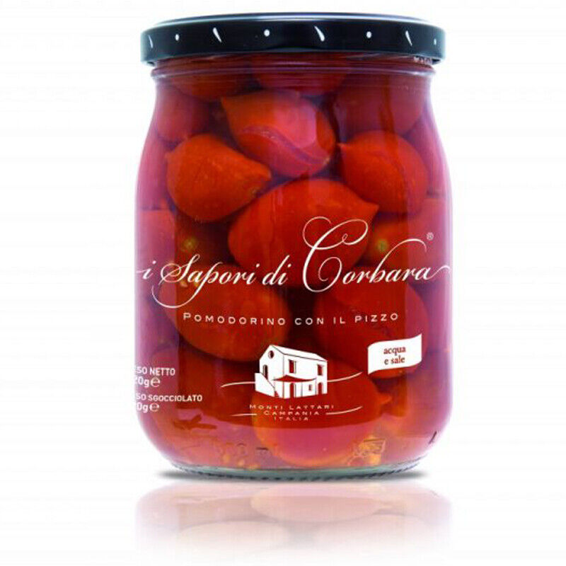 POMODORINO CON IL PIZZO IN ACQUA E SALE 520G