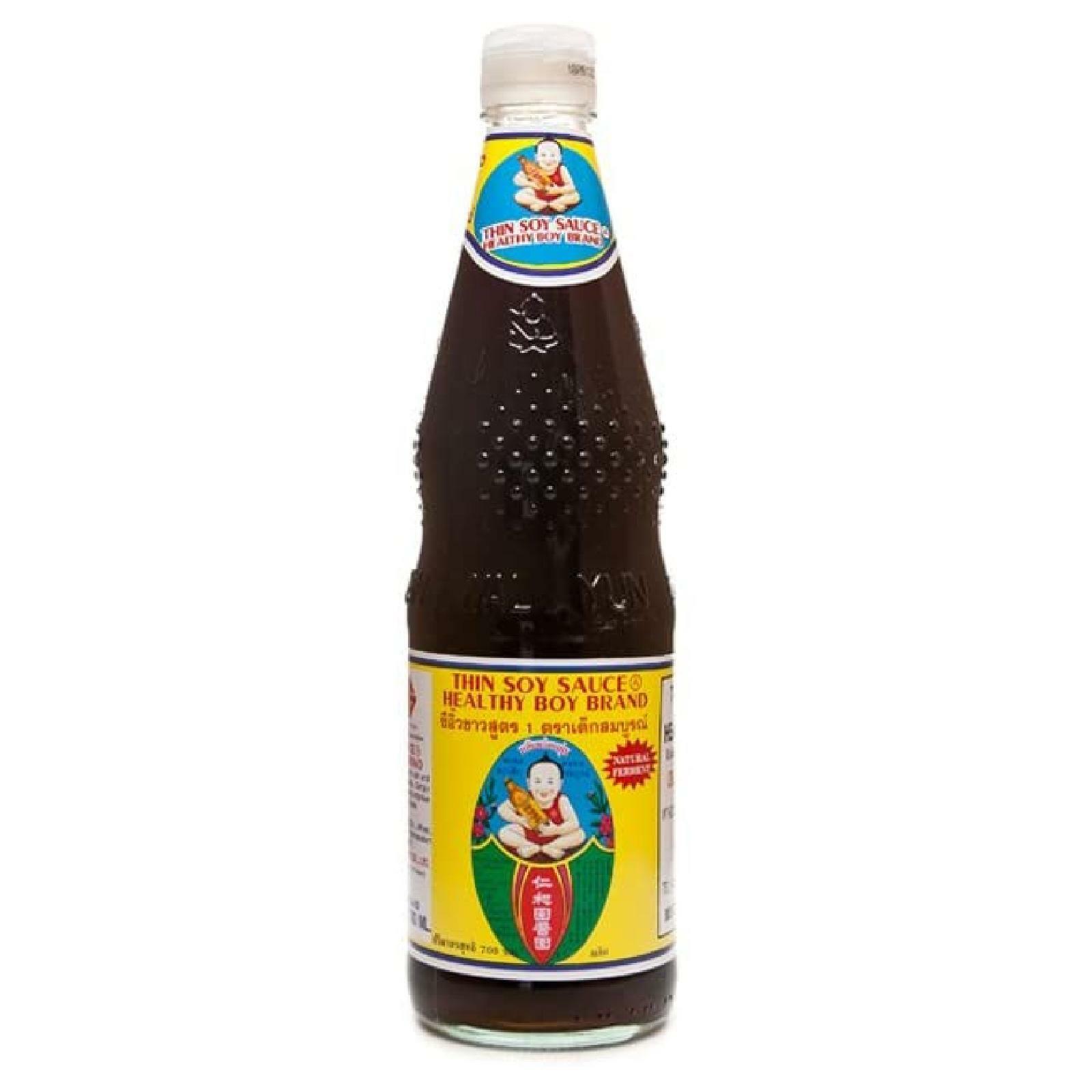 SALSA DI SOIA HEALTHY BOY BRAND FORMULA A BOTTIGLIA DA 700ml ASIAN SAUCE