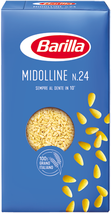 PASTA BARILLA MIDOLLINE 24 PASTINA DI SEMOLA DI GRANO DURO ITALIANA BRODO 500 gr
