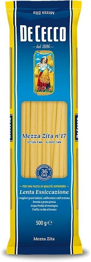 De Cecco Pasta 500 Mezza Zita
