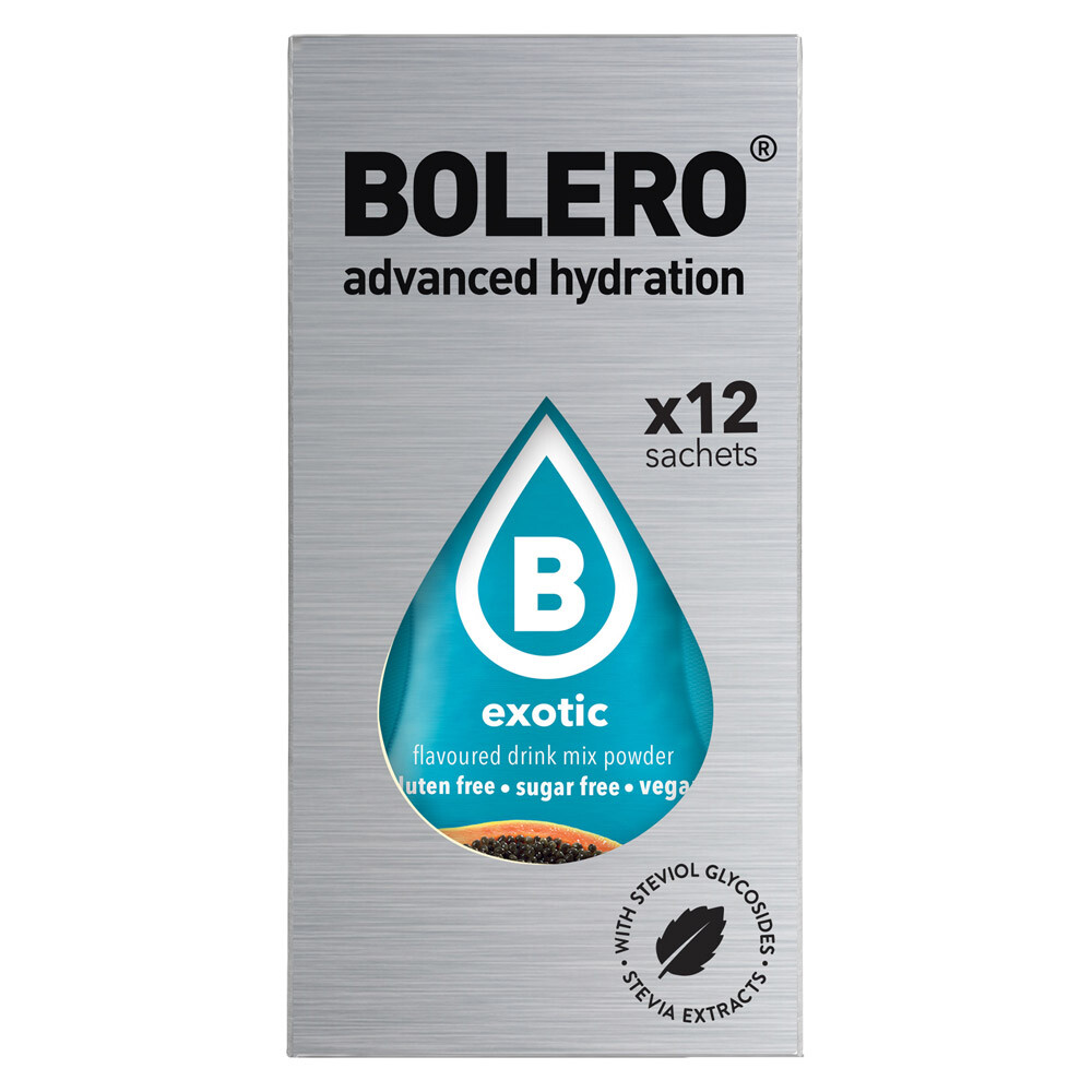 BOLERO Drinks - bevanda 12 sticks da 3g - EXOTIC (frutti esotici)