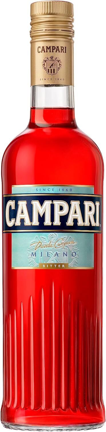 Campari Bitter - 70 cl, Aperitivo Bitter Alcolico, 25% Vol