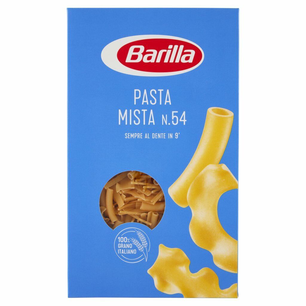4X PASTA BARILLA PASTA MISTA N. 54 PASTA DI SEMOLA DI GRANO DURO ITALIANO 4x500g