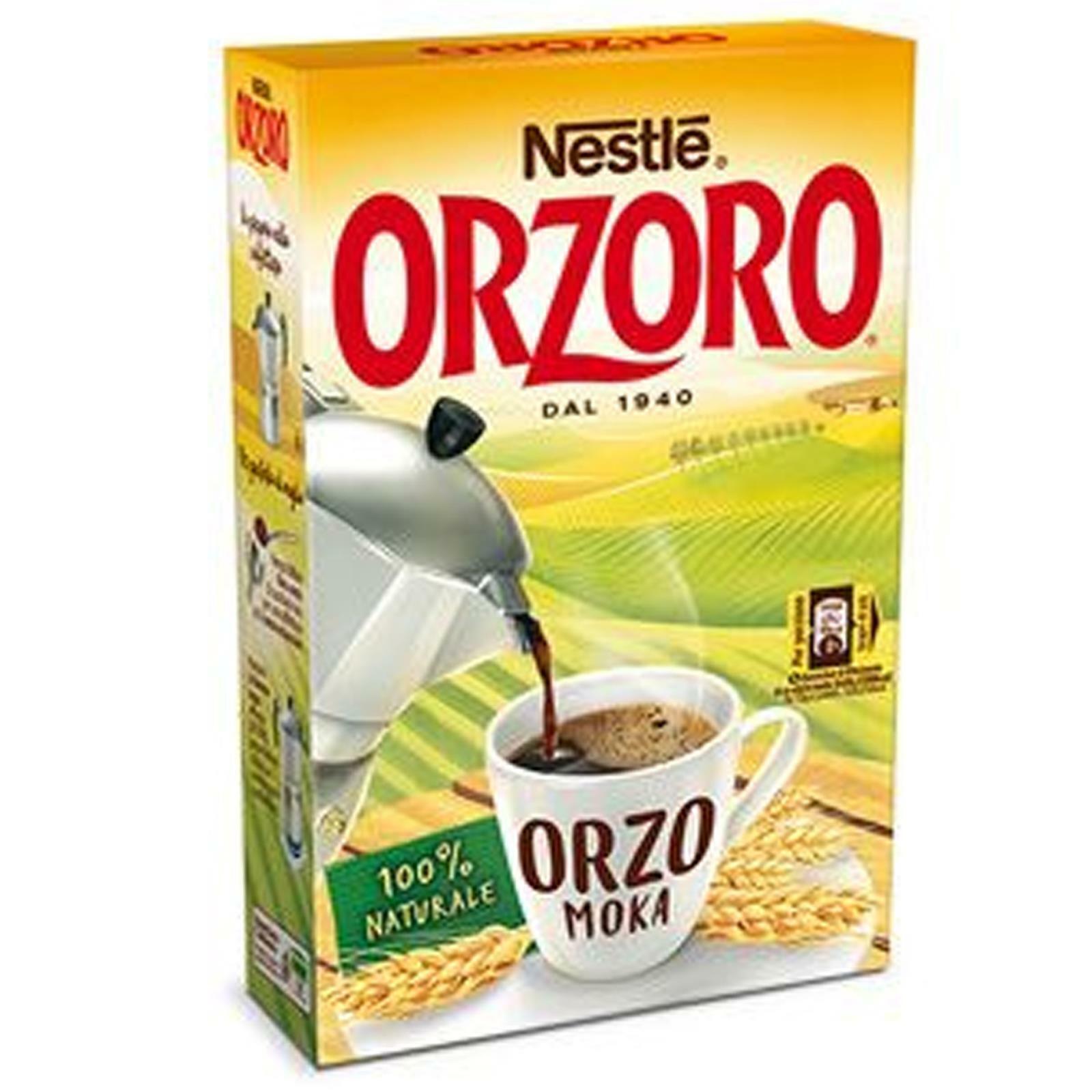 ORZORO NESTLE' ORZO MOKA MACINATO 100% NATURALE PACCO DA 500 GR CAFFE'