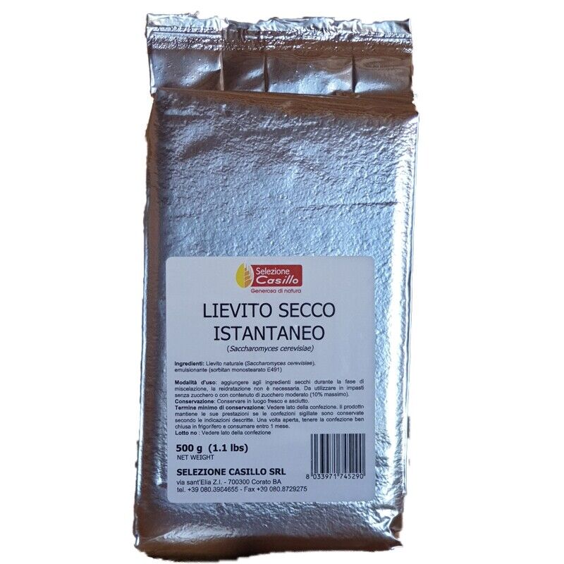 Lievito secco di birra  500g - Selezione Casillo