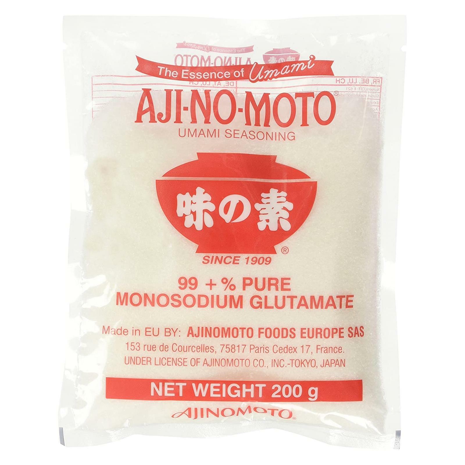 Glutammato Aji-No-Moto Umami Seasoning Monosodio Glutammato Busta da 200 g