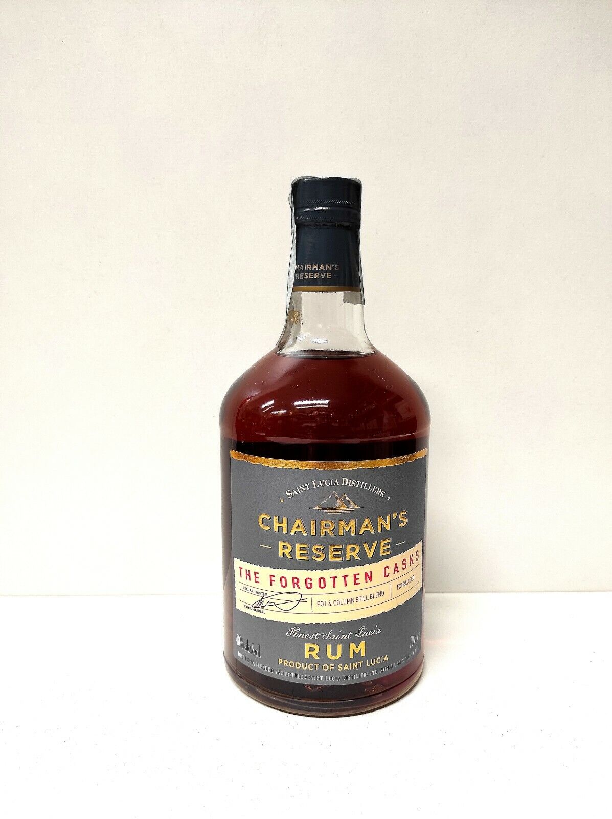 Chairman's Reserve THE FORGOTTEN CASKS Finest St. Lucia 40% vol  70 cl