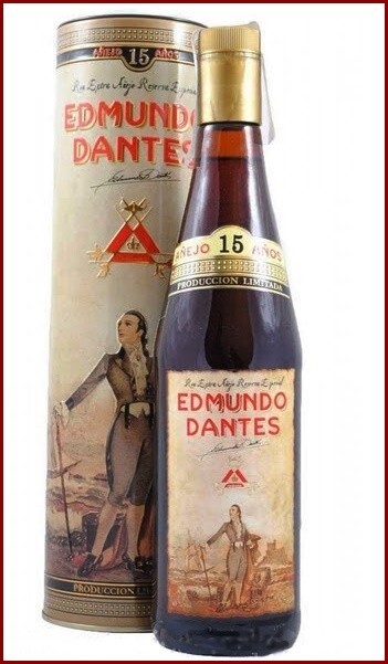 RUM EDMUNDO DANTES RON RESERVA ESPECIAL RHUM EXTRA AÑEJO 15 AÑOS CUBA 40% 70cl