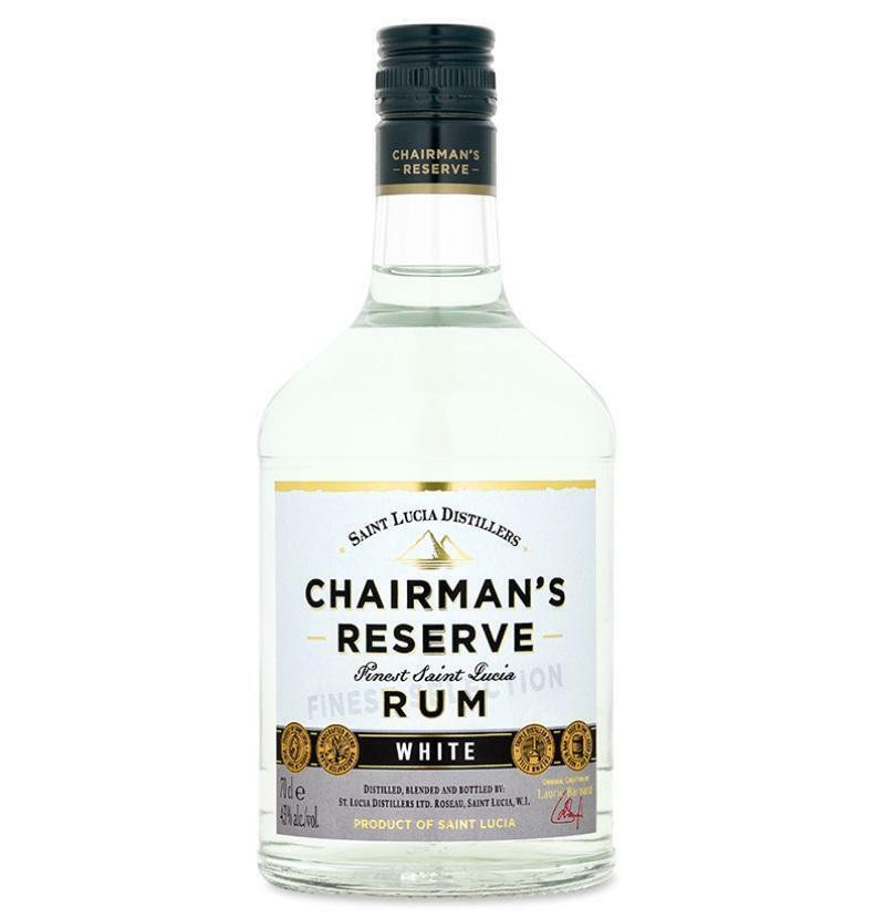 ST. LUCIA DISTILLERS CHAIRMAN'S RESERVE RHUM WHITE 70 CL