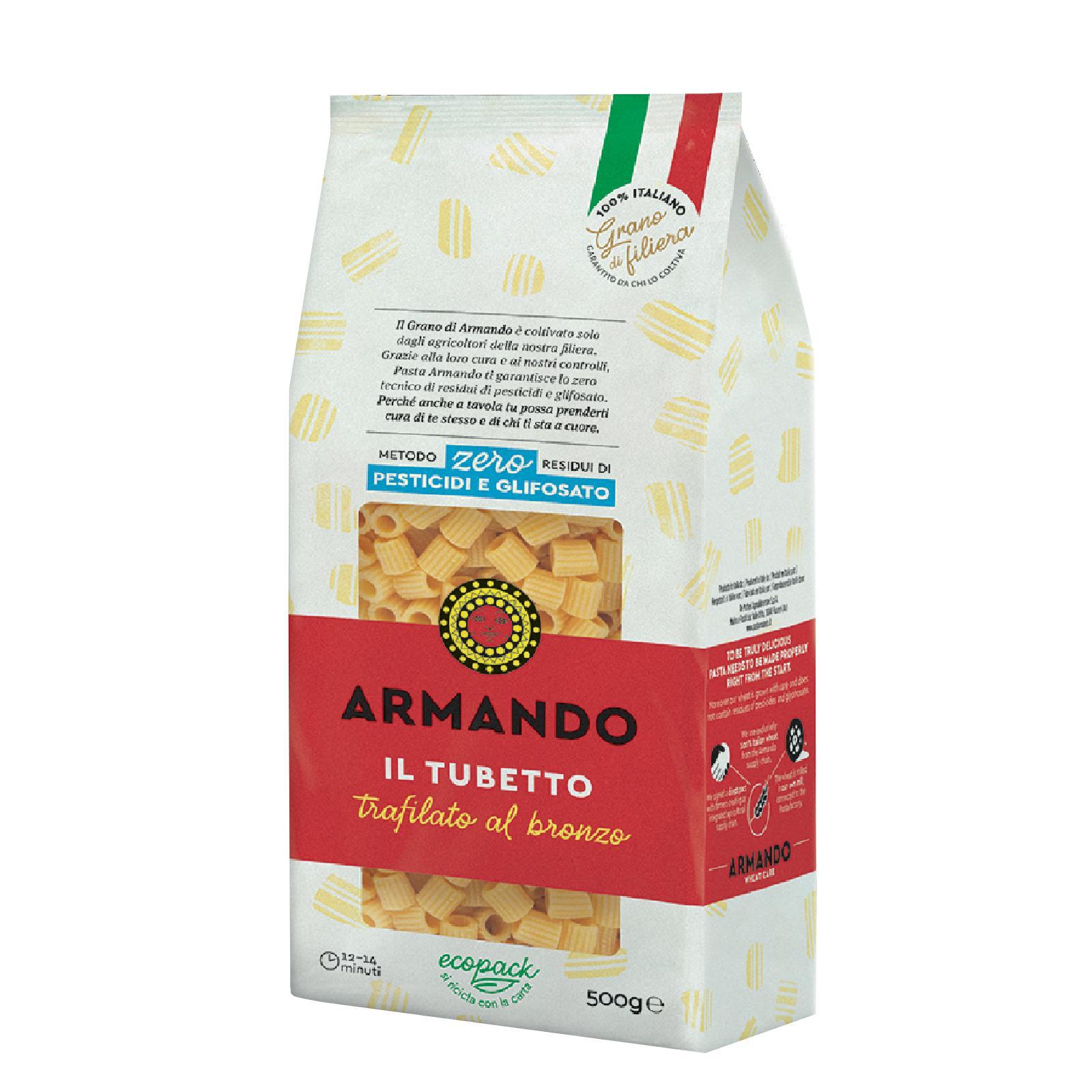 Pasta Armando Il Grano di Armando Il Tubetto Pacco da 500 g