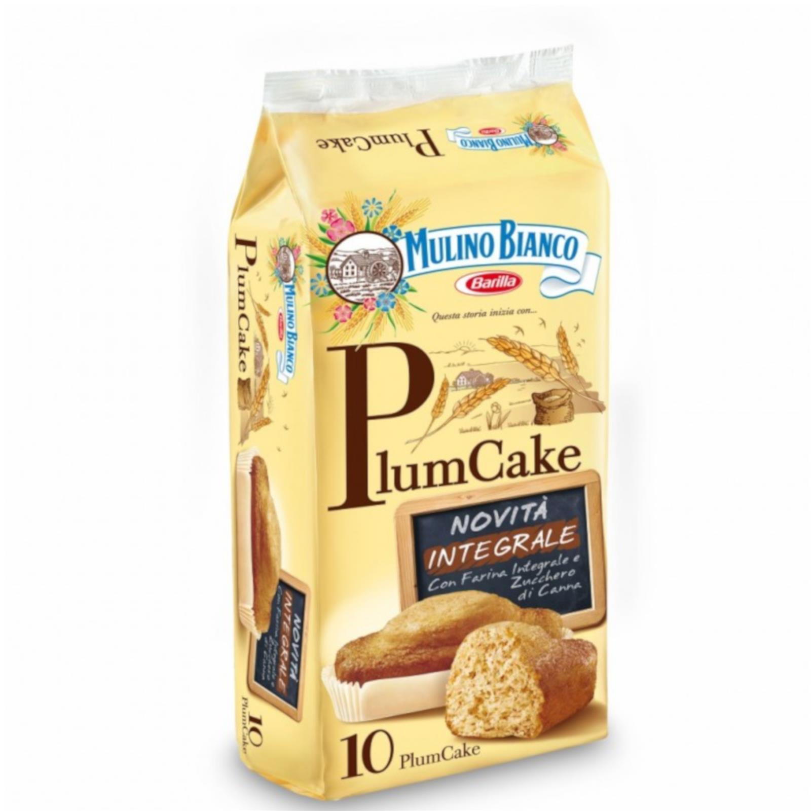 MERENDINE MULINO BIANCO PLUMCAKE INTEGRALI YOGURT 10 PZ 330 GR MERENDA BRIOCHE