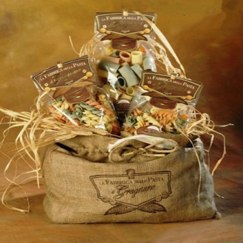 Sacco di Juta con Pasta Artigianale