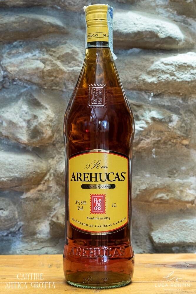 Carta Oro Ron Rum Arehucas Distillery 100c 37,5% Gran Canaria Equilibrato Facile